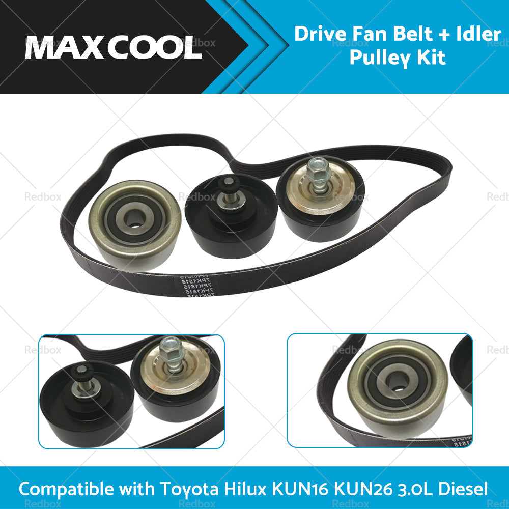 Idler Pulley Kit for Toyota Hilux 3.0L Diesel 2005-2015