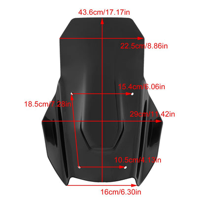 HONDA ADV350 2022-2024 ABS Motorcycle Windshield WindScreen