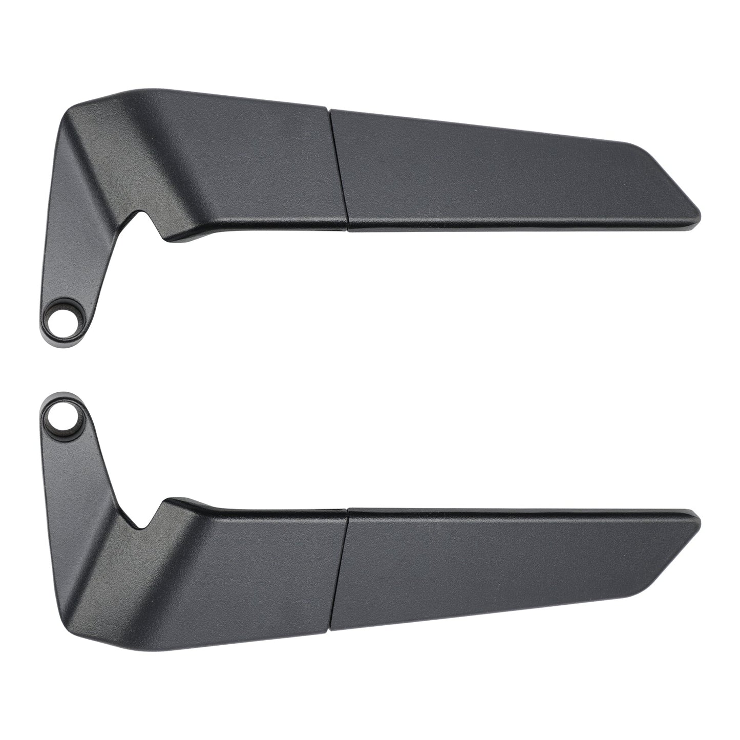 Swivel Wing Fin Rearview Mirrors For Suzuki SV 650 GSX-S 750 950 1000 2017-2023