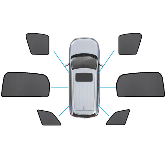 Sun Shades Magnetic Mesh for Audi Q7 SQ7 (2015-2025)