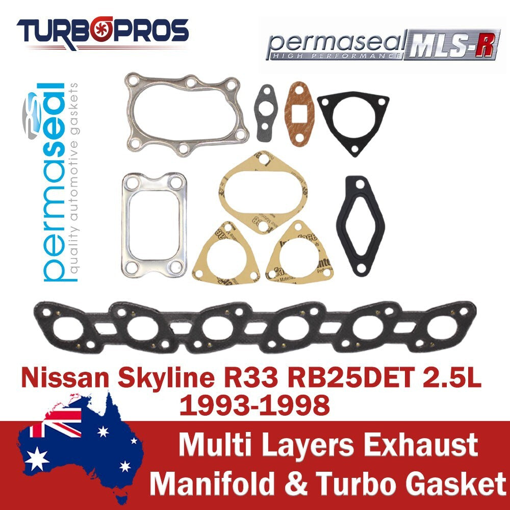 Permaseal MLS-R Exhaust Manifold&Turbo Gasket for Nissan Skyline R33 2.5L
