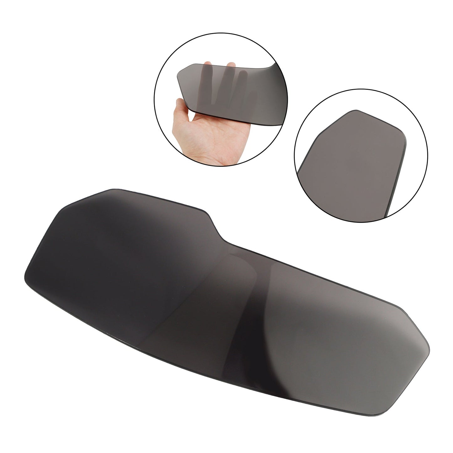 Front Headlight Lens Protection Cover Fit Smoke For Bmw F750Gs F850Gs Adv 18-23 Smoke