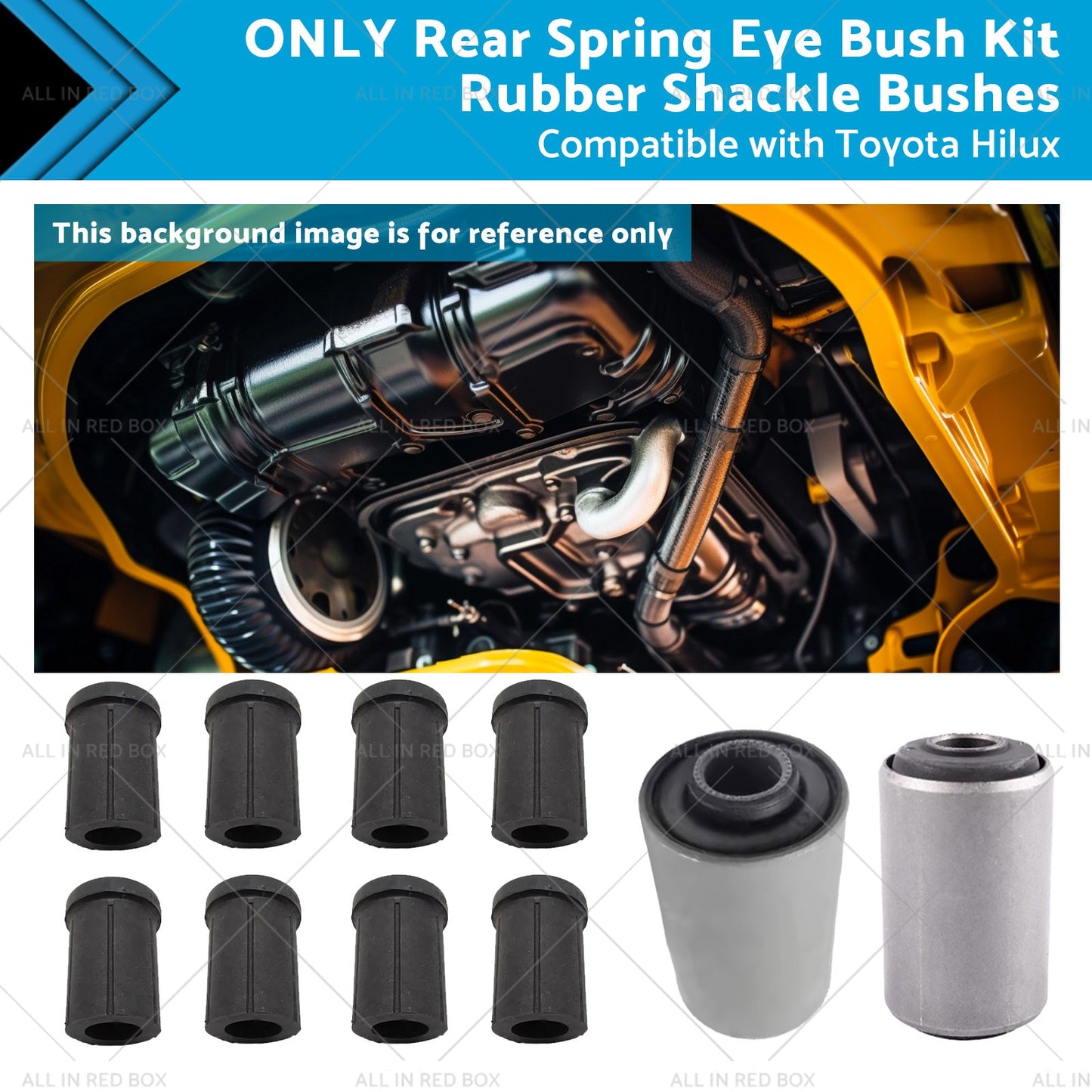Rear Spring Eye Bush Kit for Toyota Hilux 1991-2004
