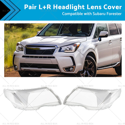LR Headlight Lens Cover for Subaru Forester 2008-2012