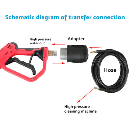 High Pressure Washer Hose Connector Adapter Suitable For Karcher Series-3