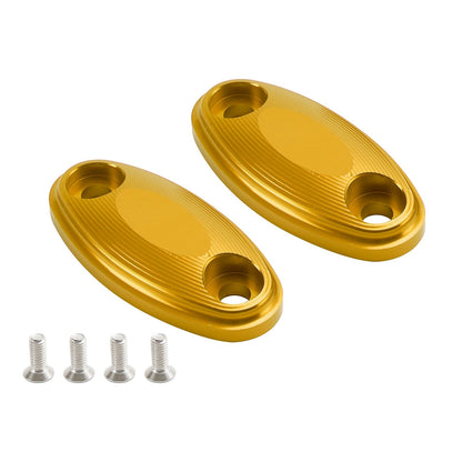 CNC Aluminum Mirror Block Off Plates For Honda CBR500R CBR600RR 2013-2020