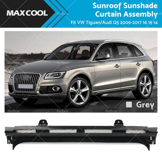 Sunroof Sunshade Curtain Assembly Grey for VW Tiguan/Audi Q5/Golf (2008-2017)