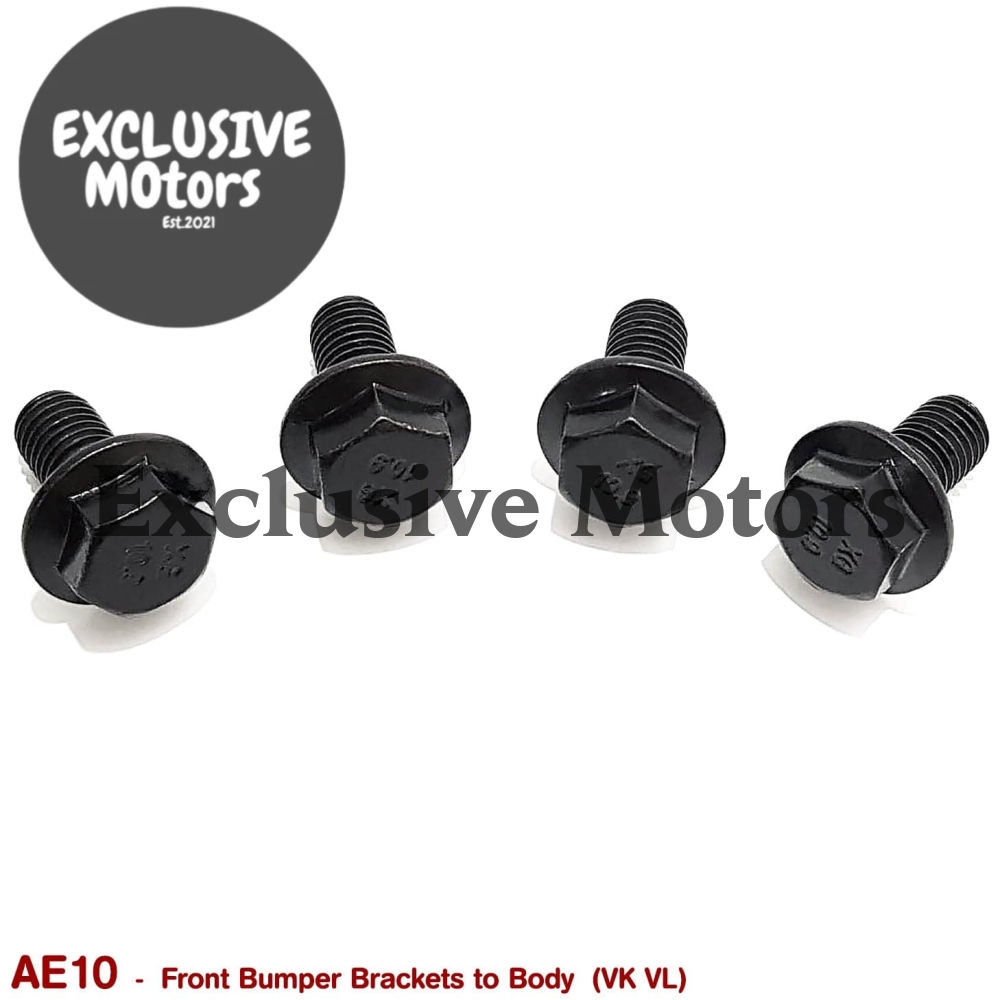 FRONT BUMPER / REO BAR BRACKET BOLTS for VK VL - HOLDCOM AUTO PARTS