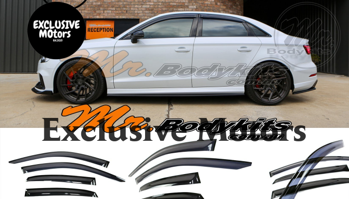 Weathershield Window Visor for Audi A3/S3/RS3 Sedan 2013-2019