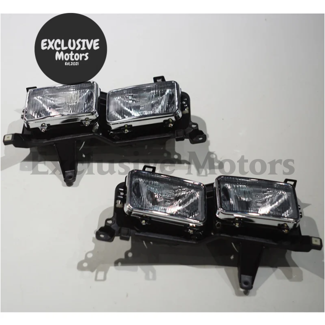 Headlight Assembly With Corner Light For Toyota Land Cruiser Lc80/Fj80