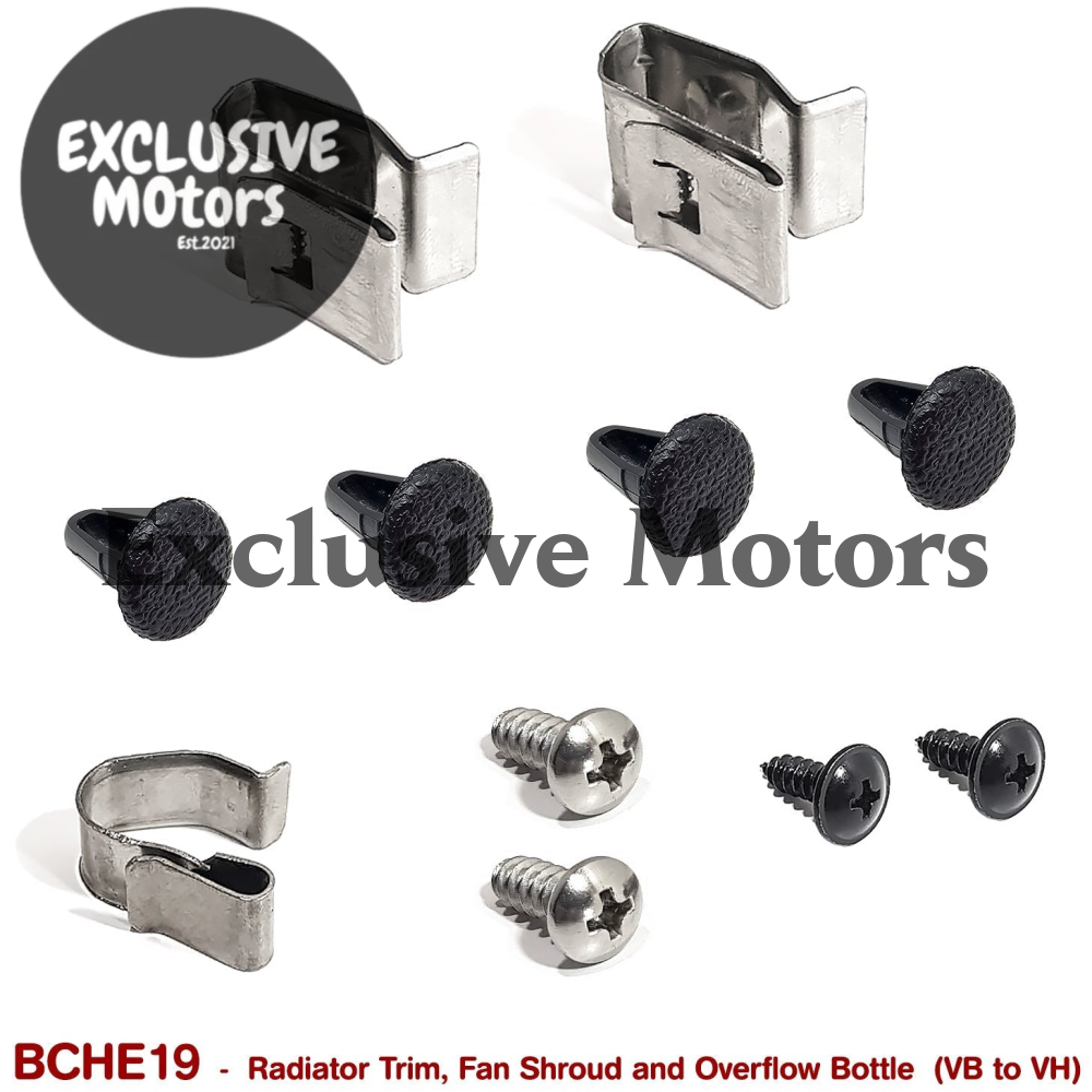 RADIATOR TRIM, FAN SHROUD and OVERFLOW FASTENERS for VB VC VH - HOLDCOM AUTO PARTS