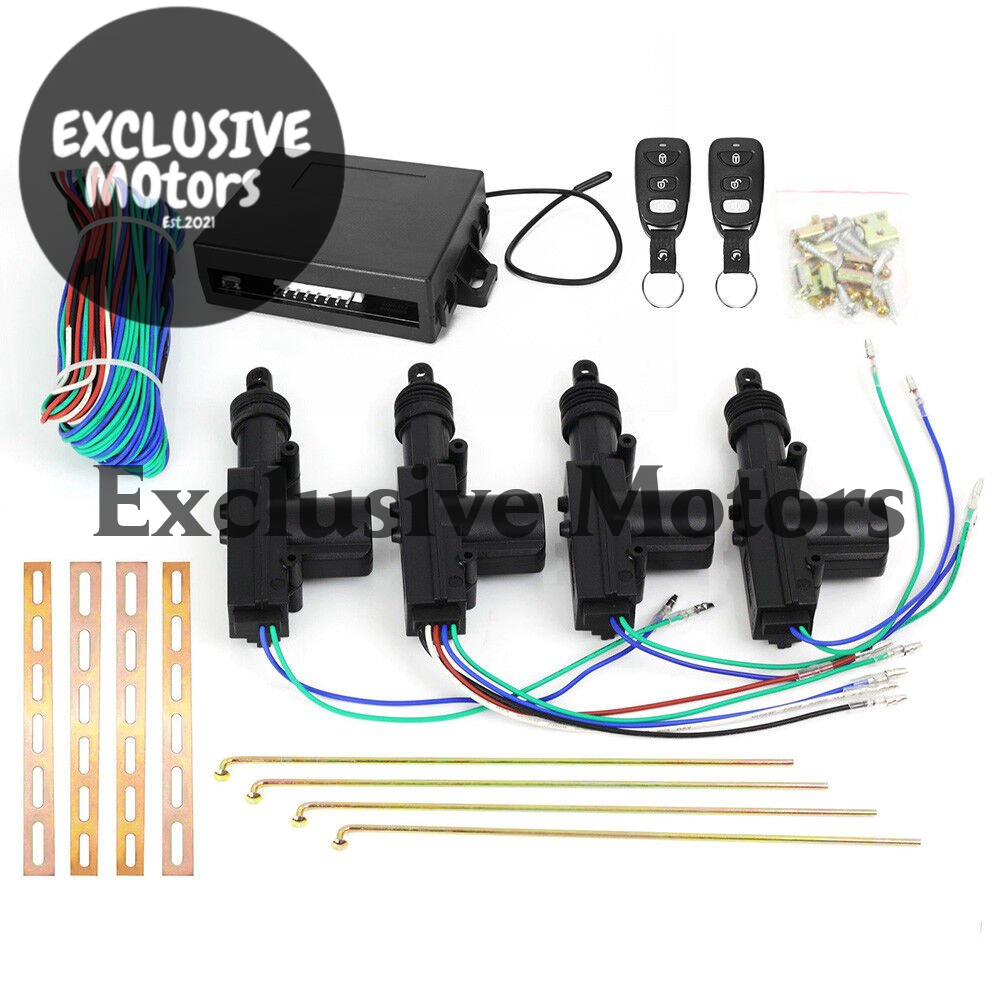 REMOTE CENTRAL LOCKING KIT (UNIVERSAL) - HOLDCOM AUTO PARTS