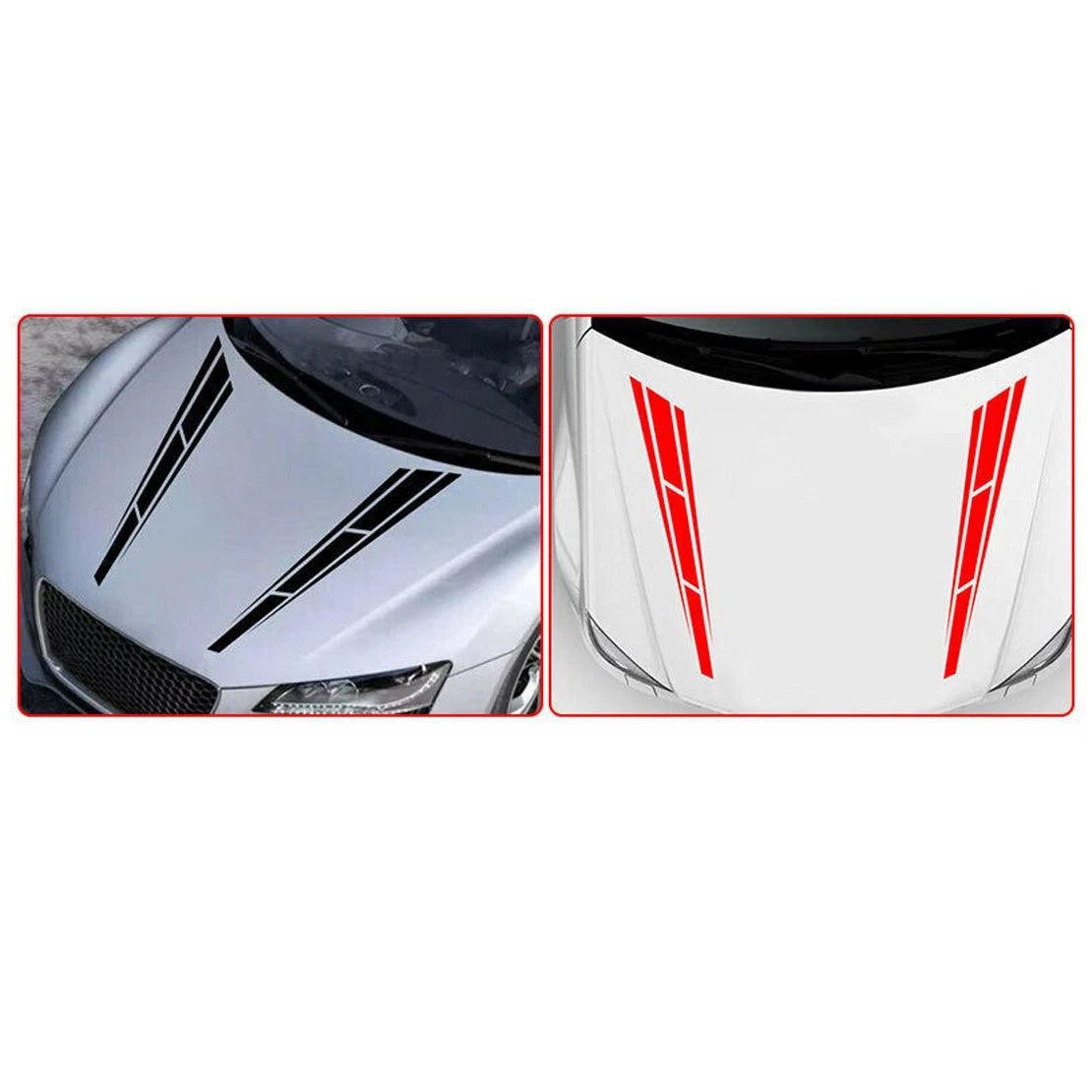 Racing Sport Hood Roof Cover Stripe Graphic for Car Truck SUV (All Years)