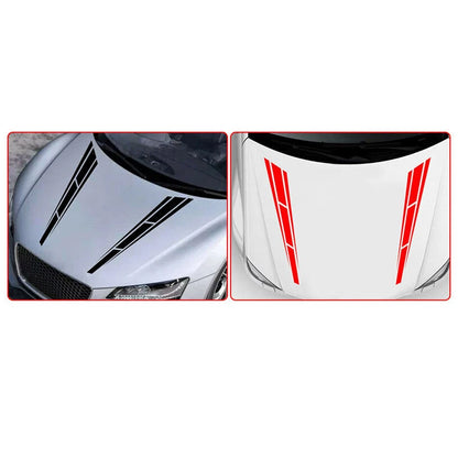 Racing Sport Hood Roof Cover Stripe Graphic for Car Truck SUV (All Years)