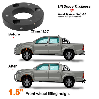 1.5 Inch Front Leveling Lift Spacers Kit for Ford F150 (2004-2018)