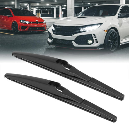 Set of 2 Rear Wiper Blades 250mm for Toyota RAV4 (2013-2018)