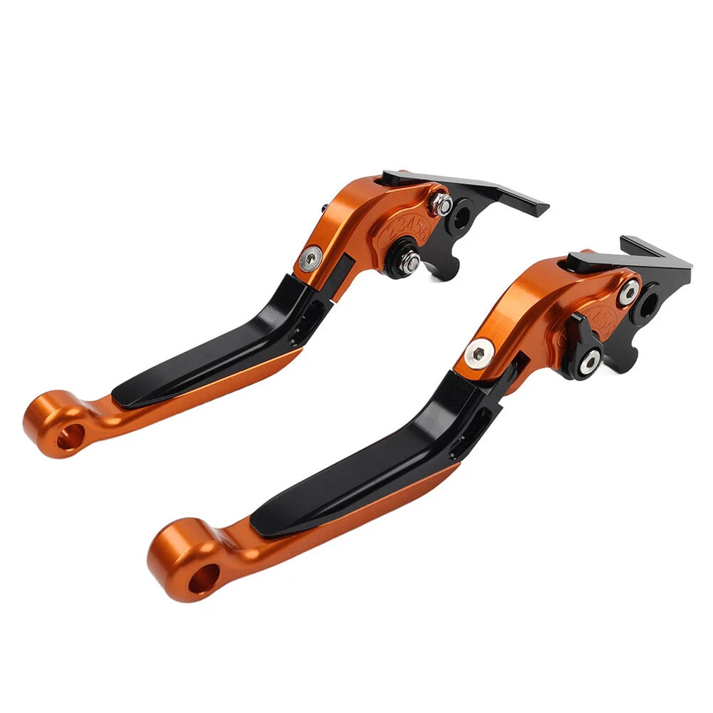 Orange Extendable Brake Clutch Levers for Honda CBR600RR CBR954RR (03-06)