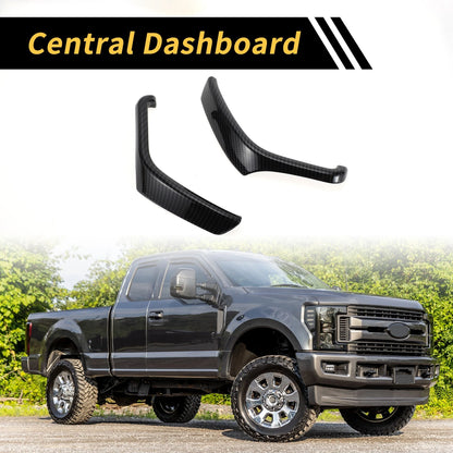 Dashboard Meter Panel Frame Cover for Ford F-150 (2015-2020) Carbon Fiber