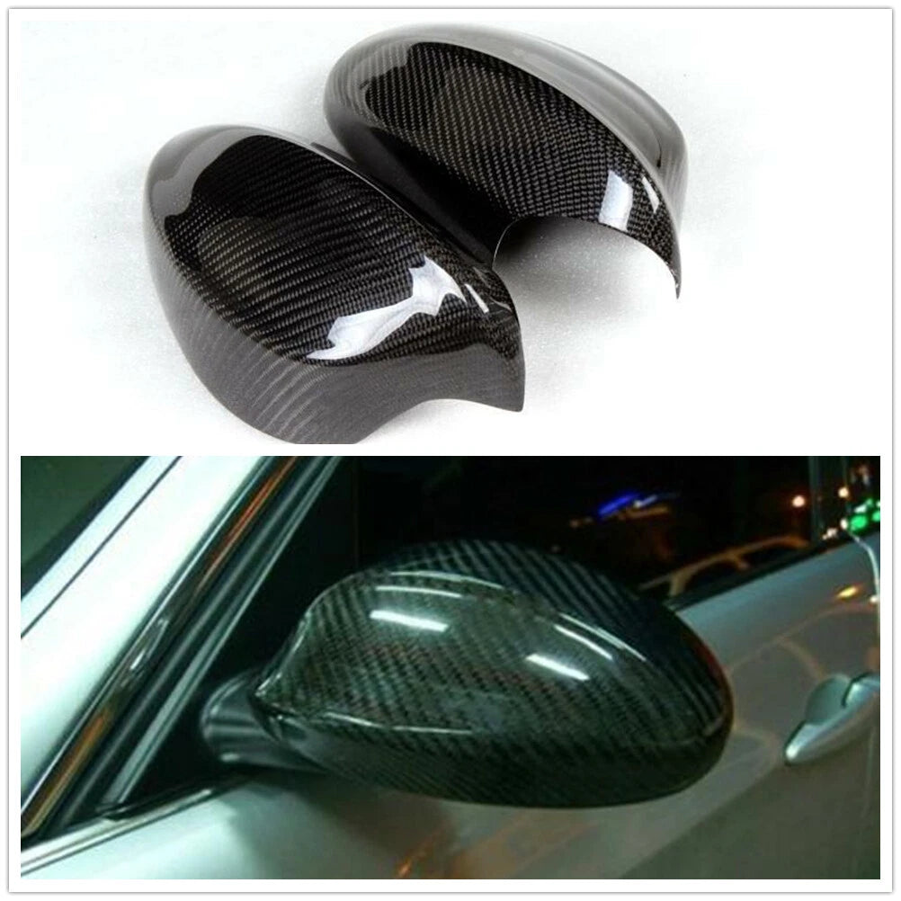 Dry Carbon Fiber Mirror Covers for BMW E90 325i 328i 330i 335i (2005-2008)