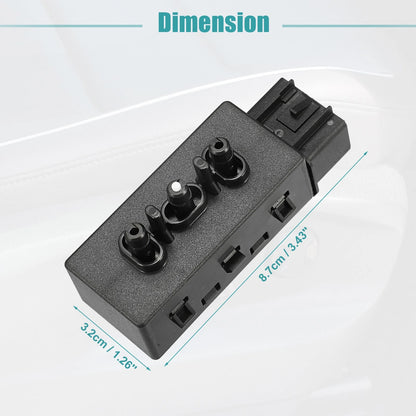Front Left Side 6 Way Power Seat Switch for Chevrolet Avalanche (2007-2013)