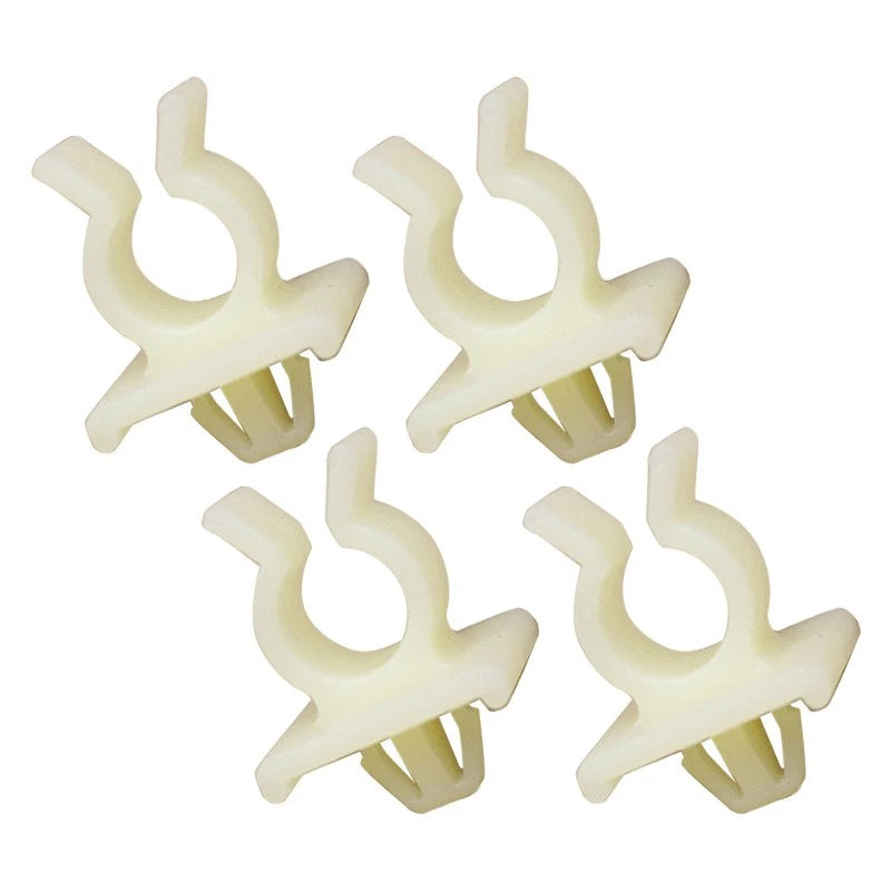4 x Bonnet Support Mounting Clip Bracket Beige for Nissan (2000-2006)