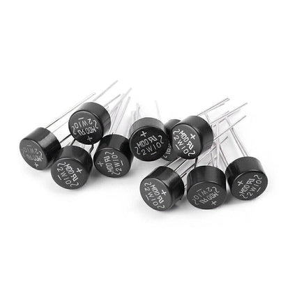 10 x 2W 1000V 2A Bridge Diode Rectifiers for Electronic Components DIY Tools