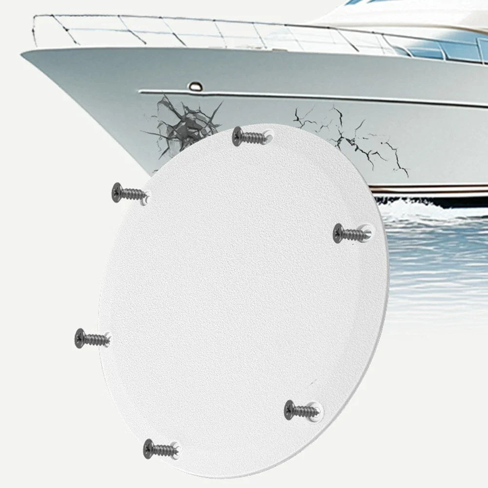 Marine Boat Deck Repair Patch for Cracks & Inspection Ports on Yachts