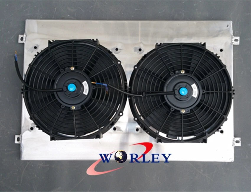 Aluminum Shroud & Fans for Subaru Impreza WRX GC8 STI 2.0L (1992-2000)