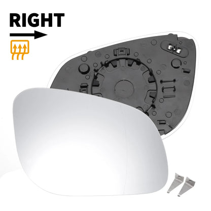 Right Side Mirror Glass w/ Back Heated for Porsche Cayenne (2002 - 2007)