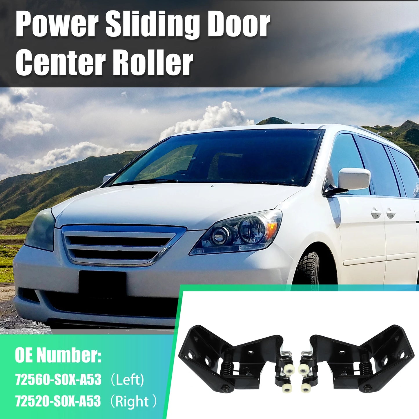Middle Center Sliding Door Roller for Honda Odyssey (1999-2004)