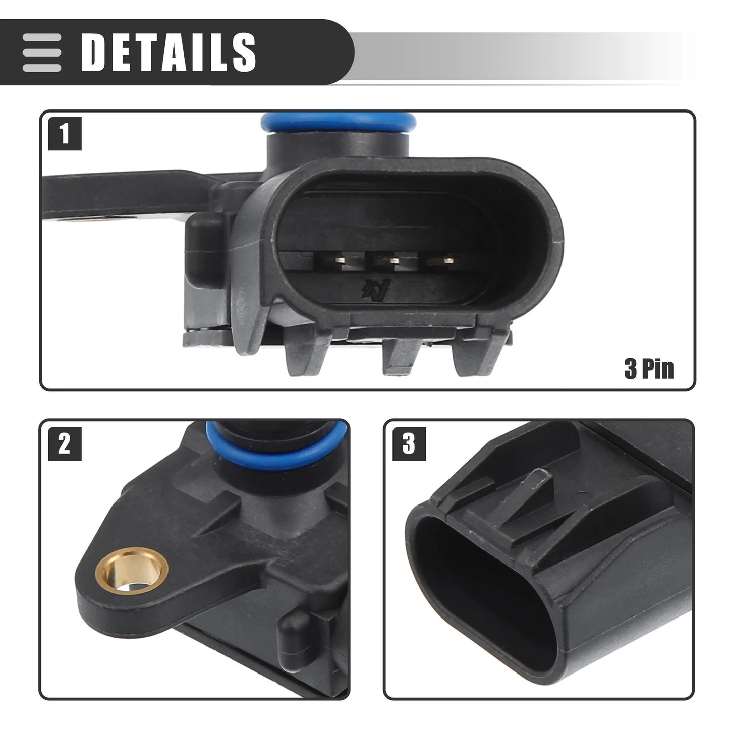 MAP Manifold Absolute Pressure Sensor for Chrysler 200 (2011-2014)