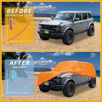 Waterproof All Weather Car Cover for Ford Bronco Sport (2021-2023)