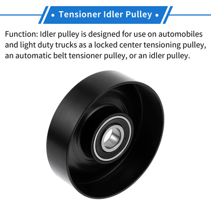 Drive Belt Idler Pulley for Toyota Sequoia (2001-2005) - 1 x Quality Replacement