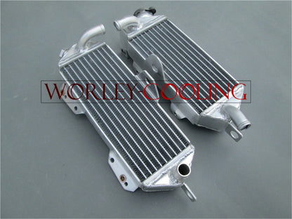 Aluminum Radiators for Kawasaki KX 250 (1987) 2 x Left & Right