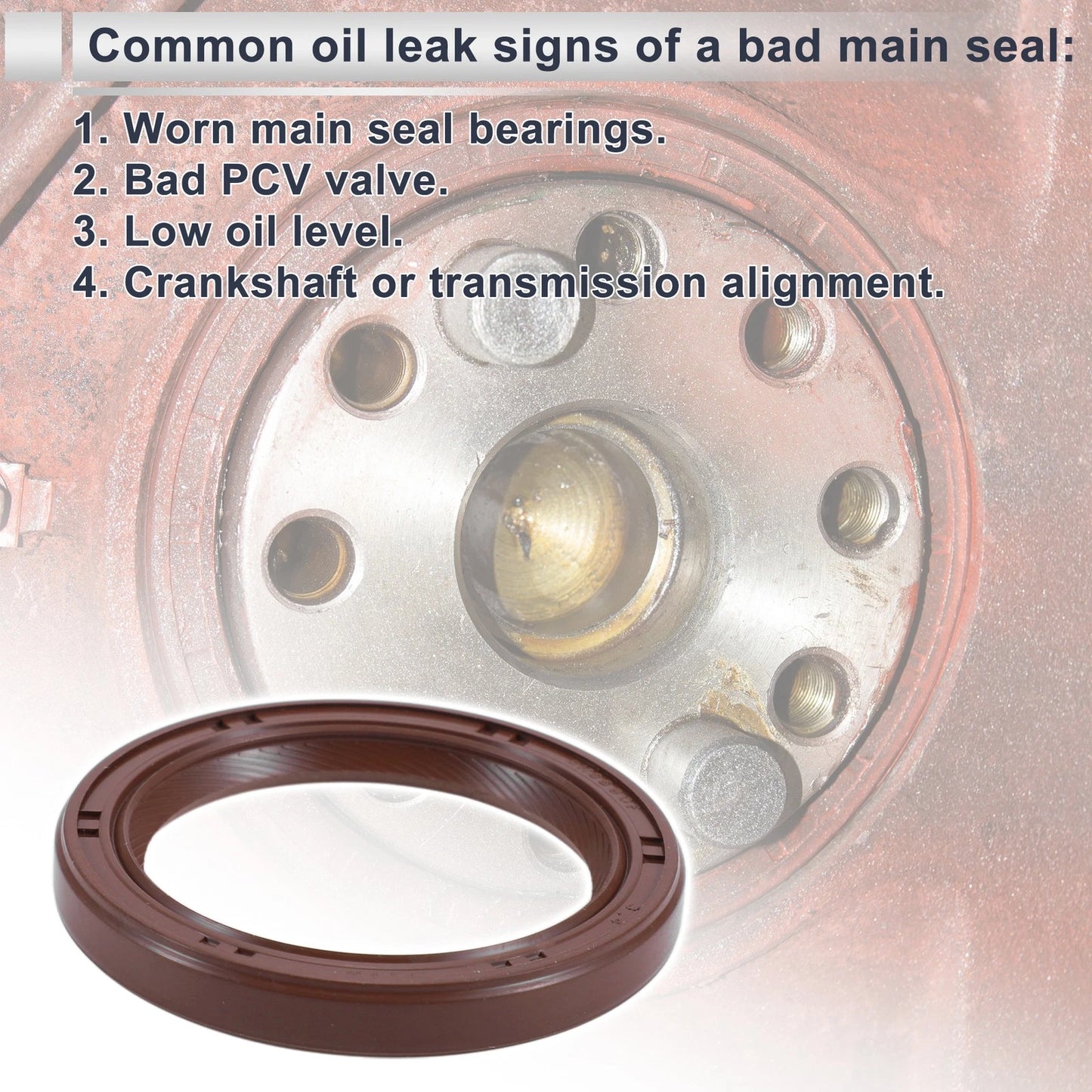 Crankshaft Oil Seal for Toyota Alphard (2003-2014) 1 Pc