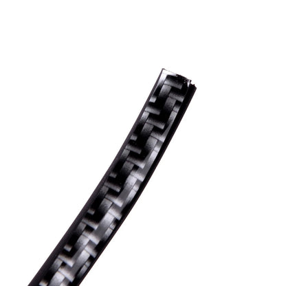 5M Carbon Fiber Style Car Door Edge Guard Trim Strip Anti Scratch Seal