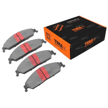 Front Disc Brake Pads Set for Ford Territory SX SY Wagon RWD AWD Ghia