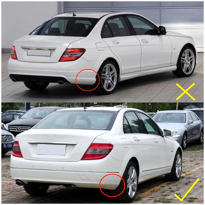 Mud Flaps Splash Guards for Mercedes Benz C-Class W204 Sedan (2008-2011)