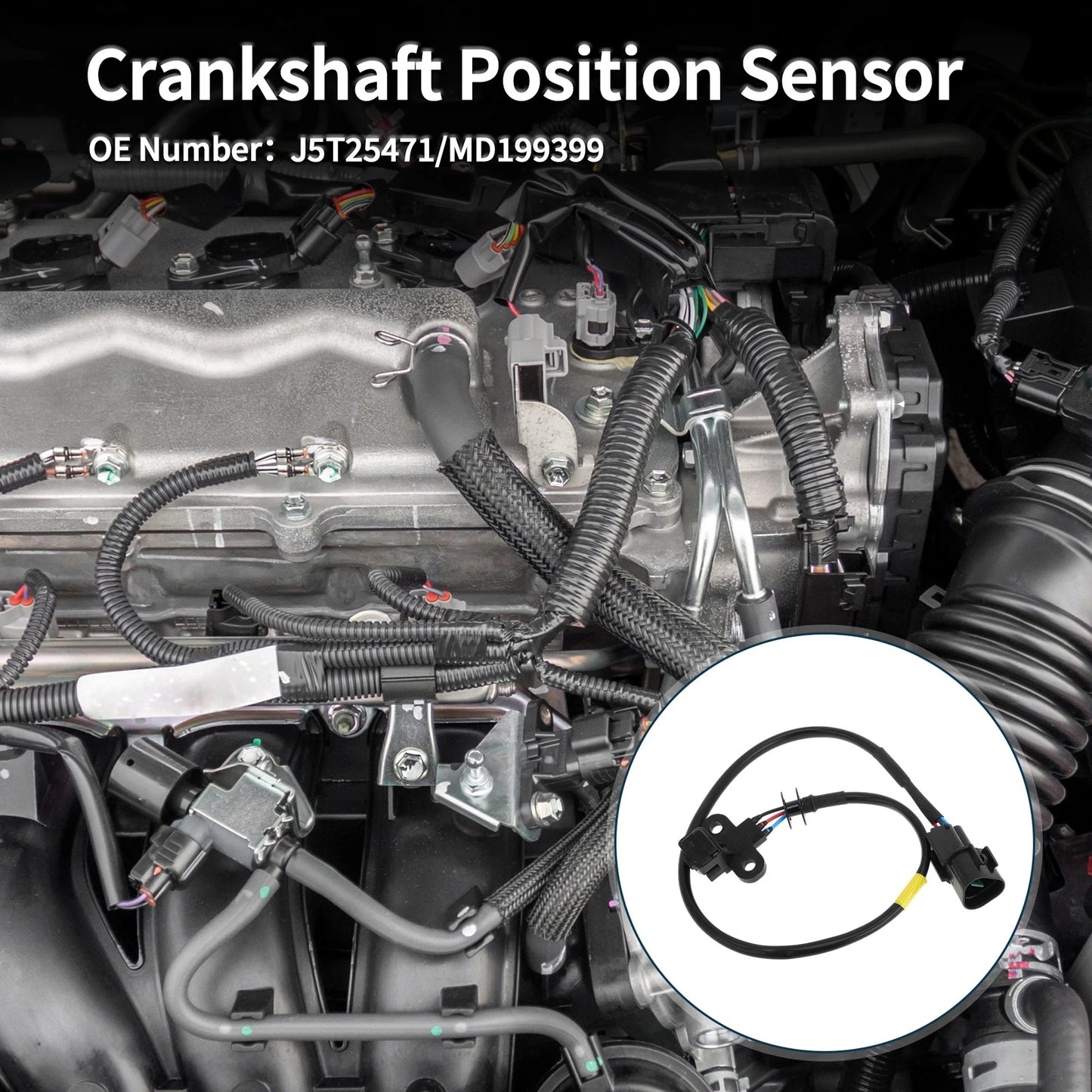 Crankshaft Position Sensor for Mitsubishi Mirage 1.5 (1995-1996)