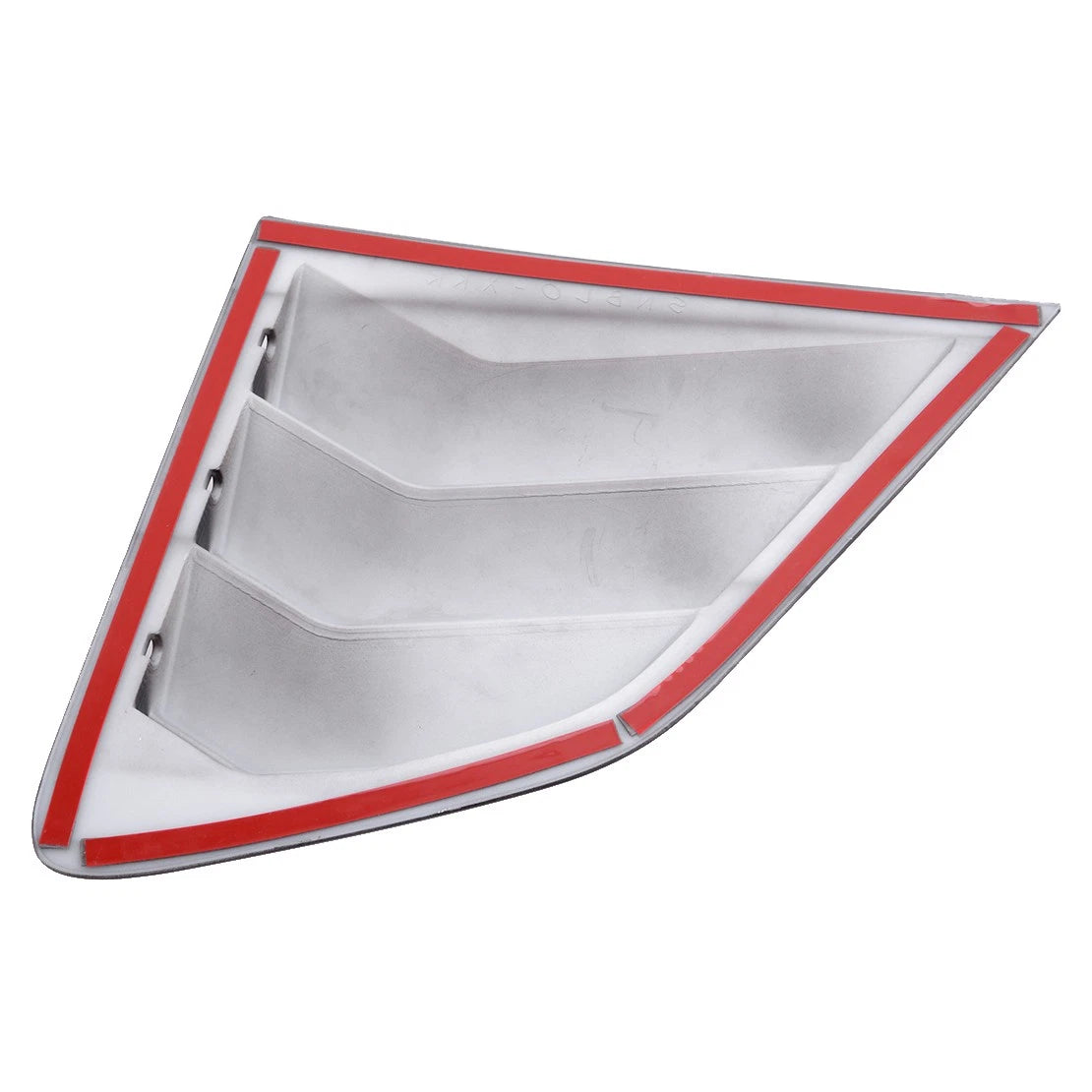 Black Rear Window Shutter Louver Scoop Covers for Nissan Qashqai J11