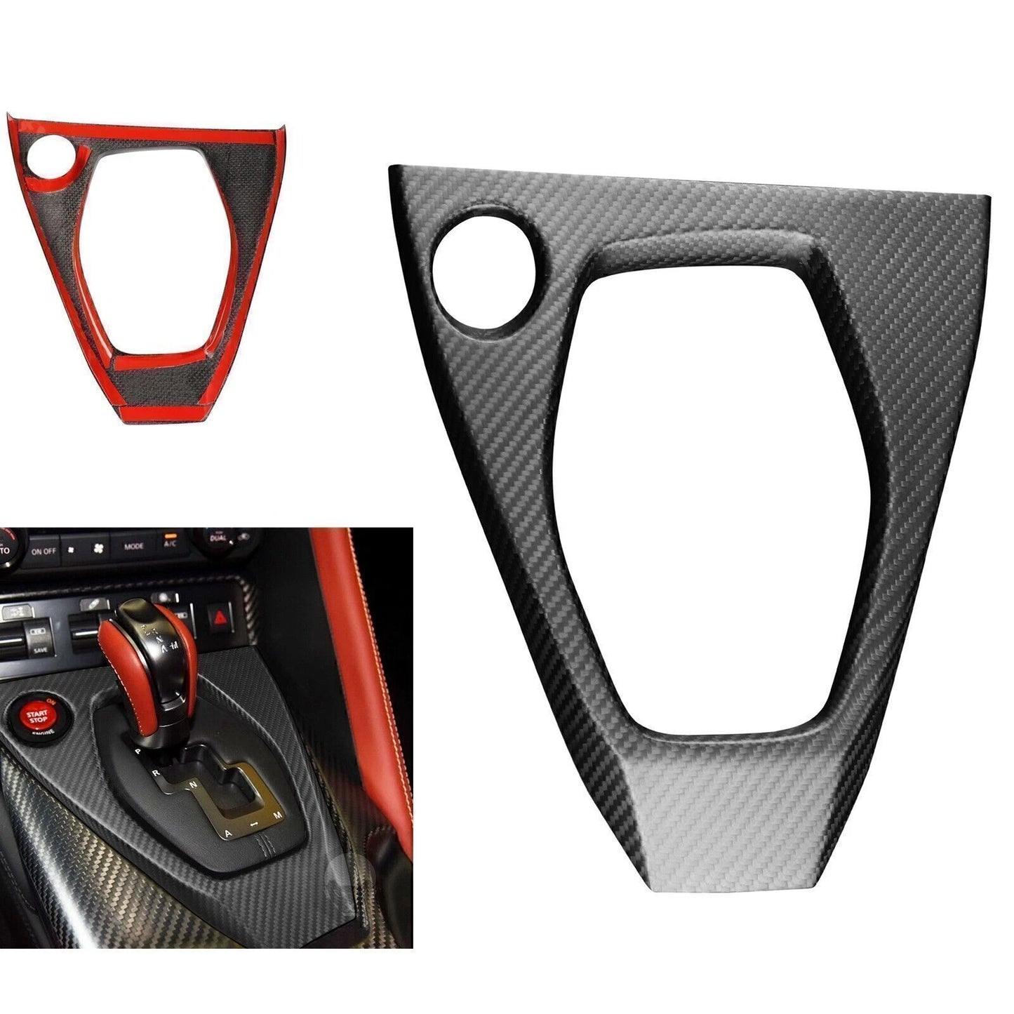 Center Gear Shifter Trim for Nissan R35 GTR (2017-2023)