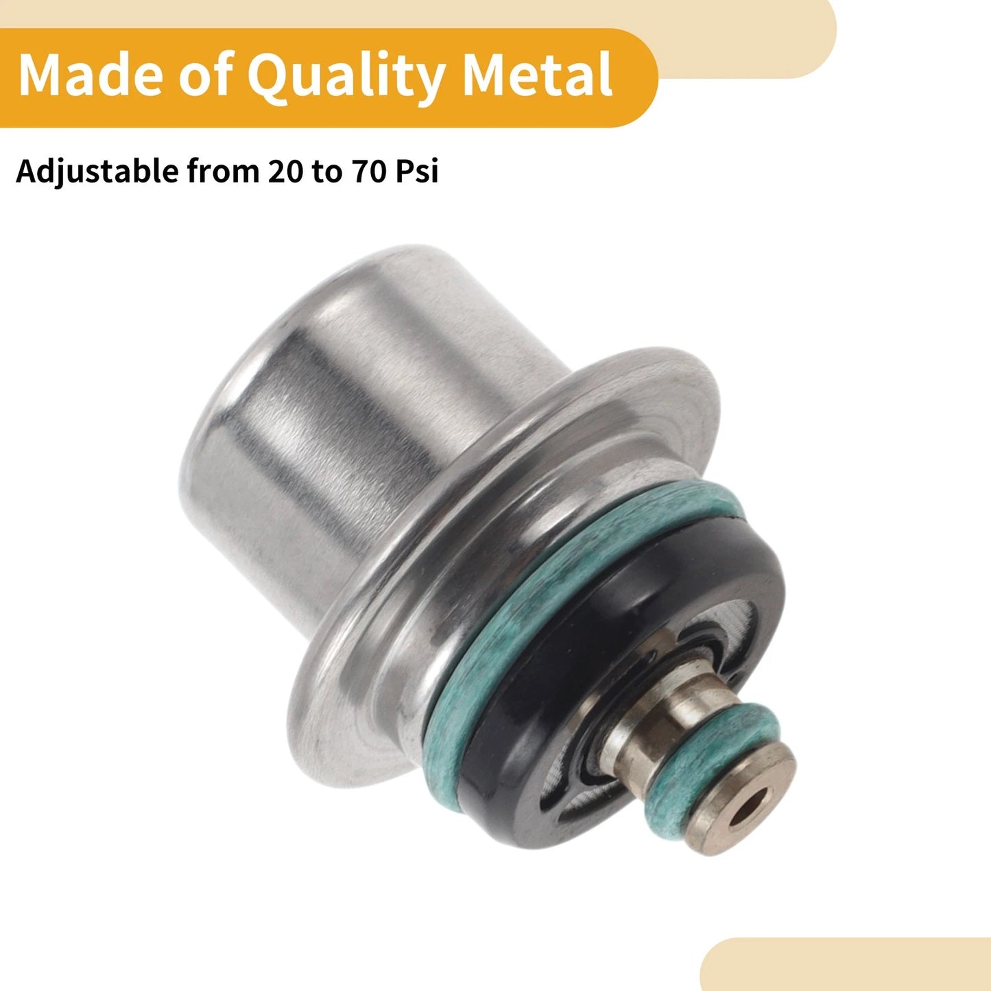 Fuel Pressure Regulator 20-70 Psi for Harley Softail (2001–2007)