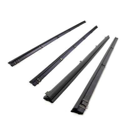 Front Rear Door Glass Inner Weatherstrip for Toyota Land Cruiser 1990-1997