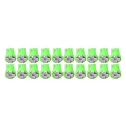 T10 Green LED Speedometer Instrument Gauge Cluster Dash Light Bulbs for Car