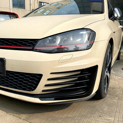 Fog Light Trim Cover for VW Golf 7 GTI (2013-2016) Gloss Black