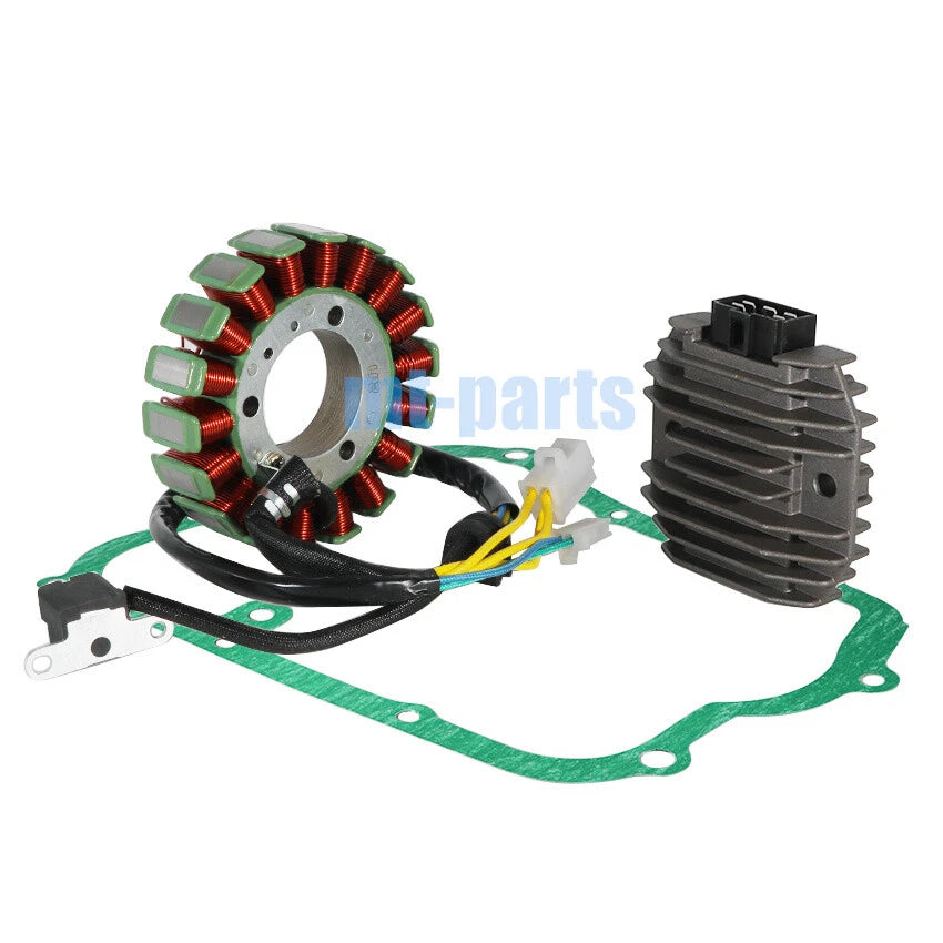 Stator Coil, Regulator Rectifier, Gasket for Yamaha YP250 Majesty (2000-2001)
