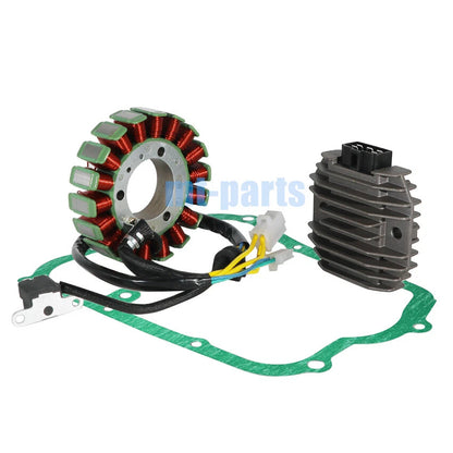 Stator Coil, Regulator Rectifier, Gasket for Yamaha YP250 Majesty (2000-2001)