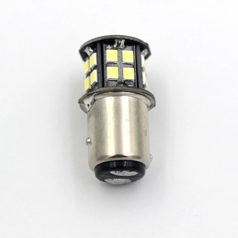 DC 6V 1157 BAY15 LED Bulb Rear lamp Turn signal light 6000K White 650LM