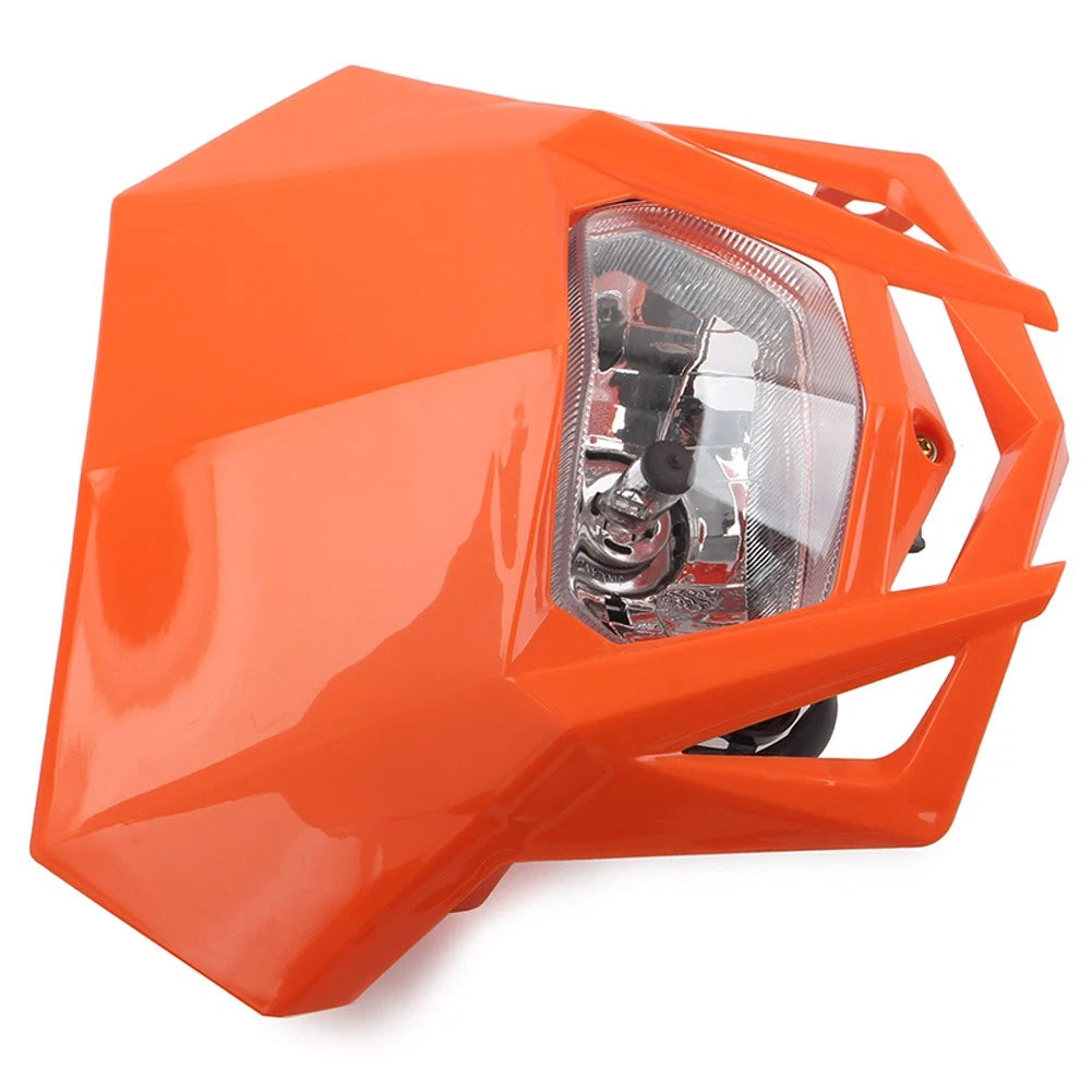 12V H4 Dirt Bike Headlight Fairing for Kawasaki KLX, Yamaha, Honda (2000-2023)