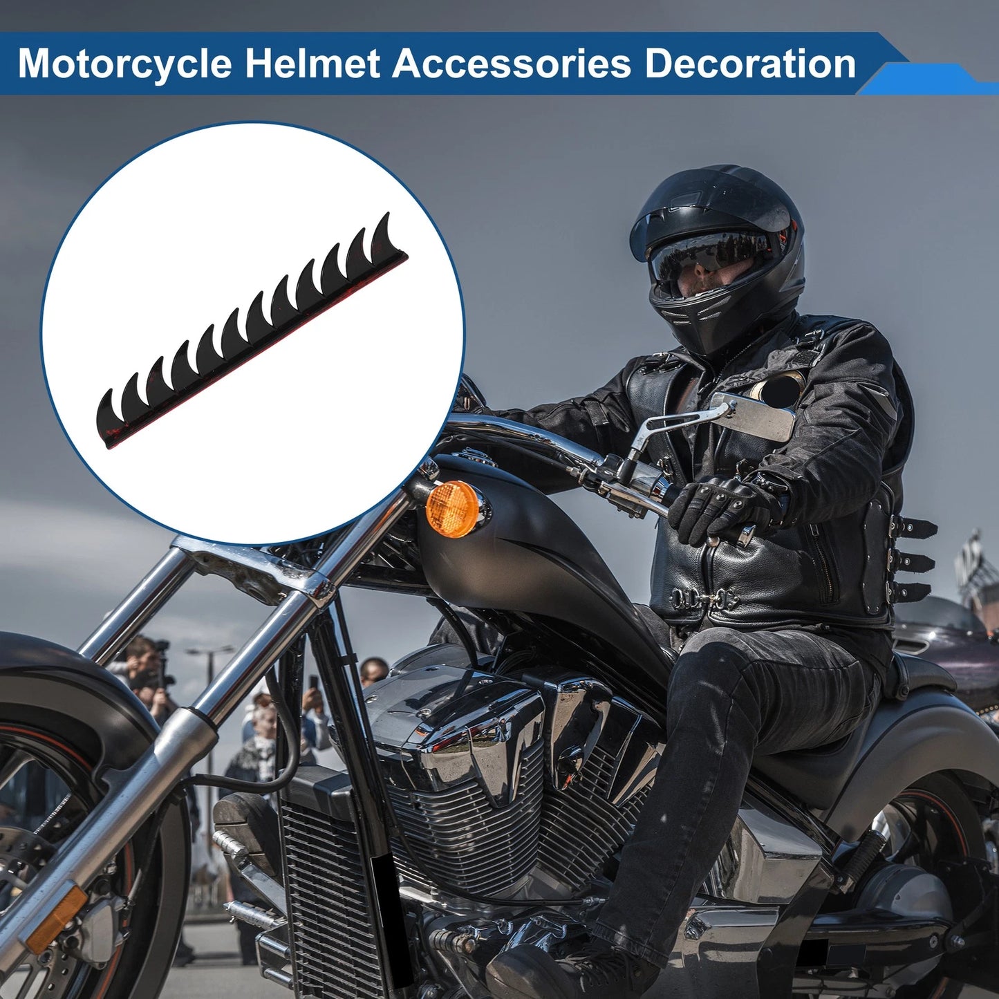 Decoration / 1 Set / Motorcycle Helmet Accessories